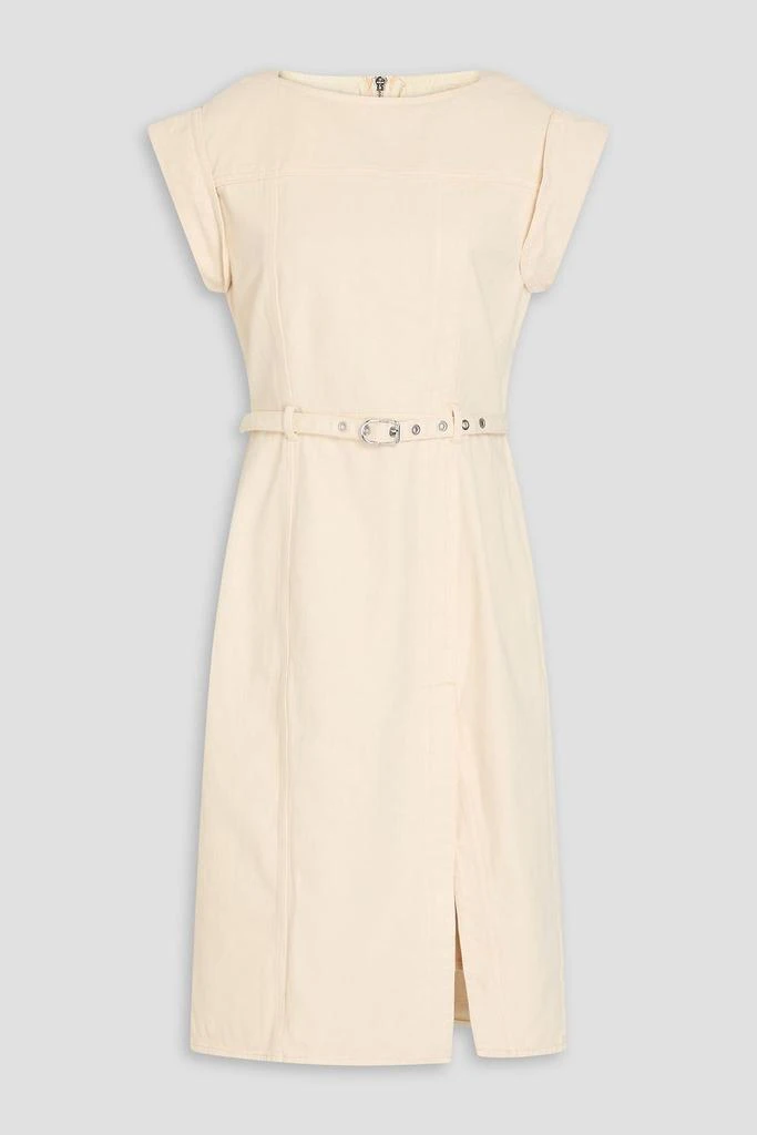 3.1 PHILLIP LIM Belted denim midi dress 1