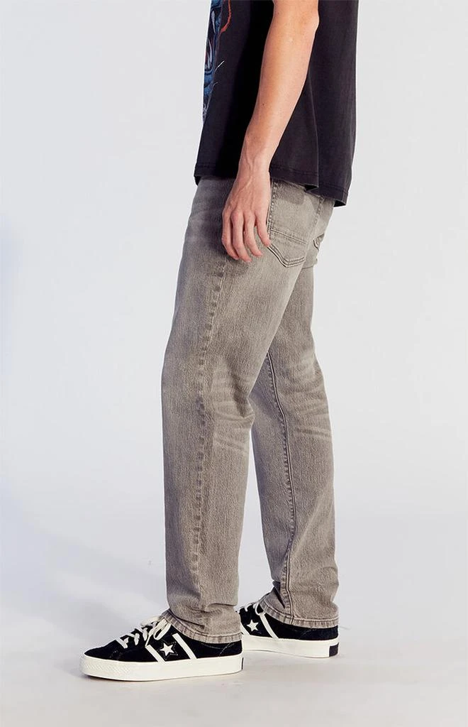 PacSun Cade Straight Jeans Stretch Gray 3