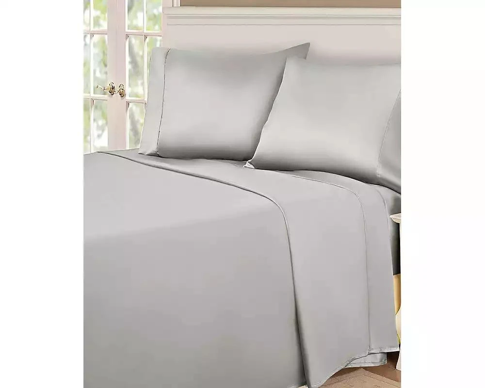 Superior Egyptian Cotton 530-Thread Count Solid 4 Pc Sheet Set 5