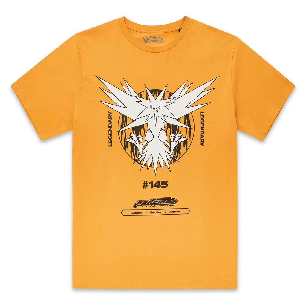 Original Hero Pokémon Zapdos Legendary Unisex T-Shirt - Mustard 1
