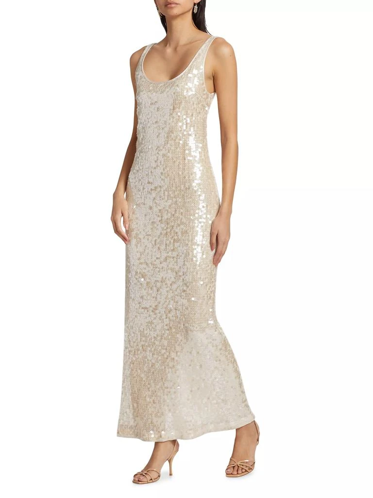 SIMKHAI Bex Sequined Tank Maxi Dress 2