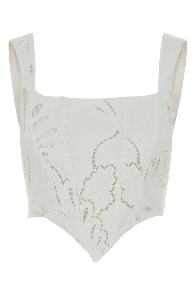 GIUSEPPE DI MORABITO Giuseppe Di Morabito Cutout Bustier Top