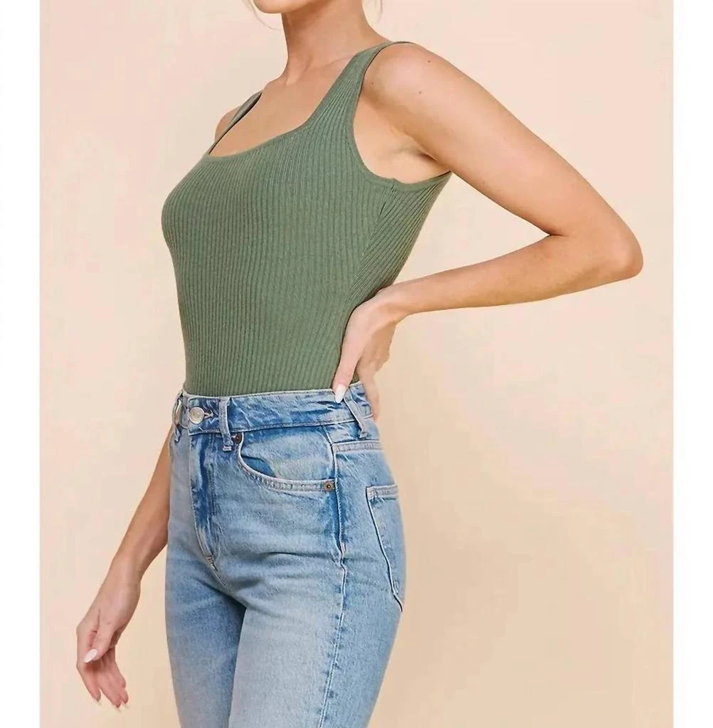 ALLIE ROSE Allie Rose - Lily Square Neck Bodysuit 4