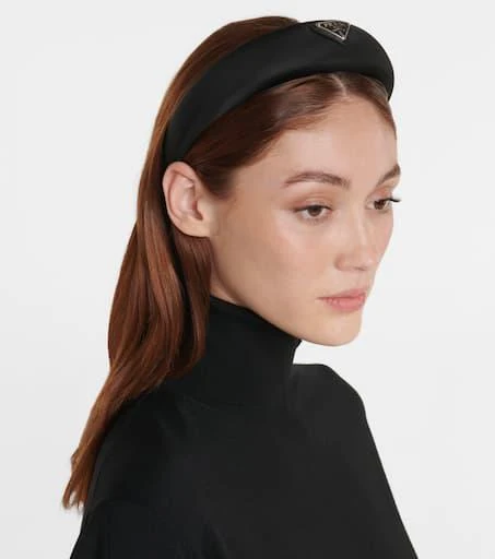 Prada Logo Re-Nylon headband 3