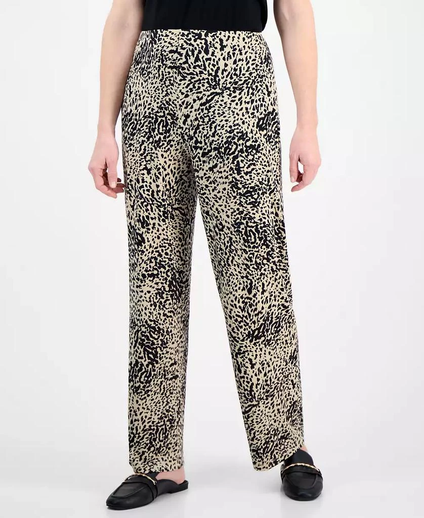 JM Collection Petite Knit Pants, Exclusively at Macy's 3
