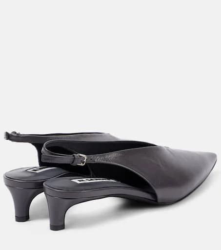 Jil Sander Leather slingback pumps 2