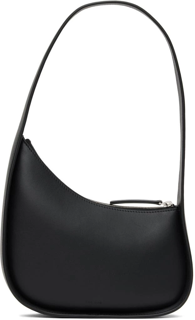 The Row Black Half Moon Shoulder Bag 1