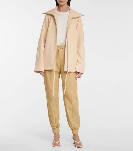 Jil Sander Ankle-zip leather pants 2