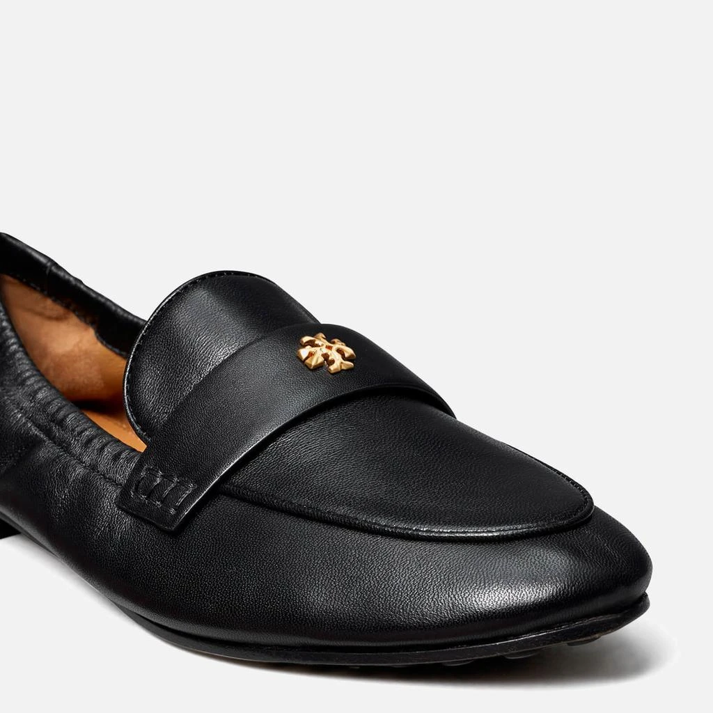 Tory Burch Tory Burch Women's Ballet Leather Loafers - Perfect Black 4