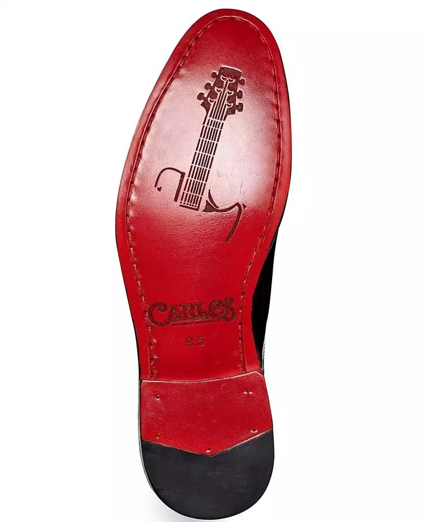 CARLOS by Carlos Santana Men's Tuxedo Cap-Toe Oxford Patent Leather Dress Shoe 6
