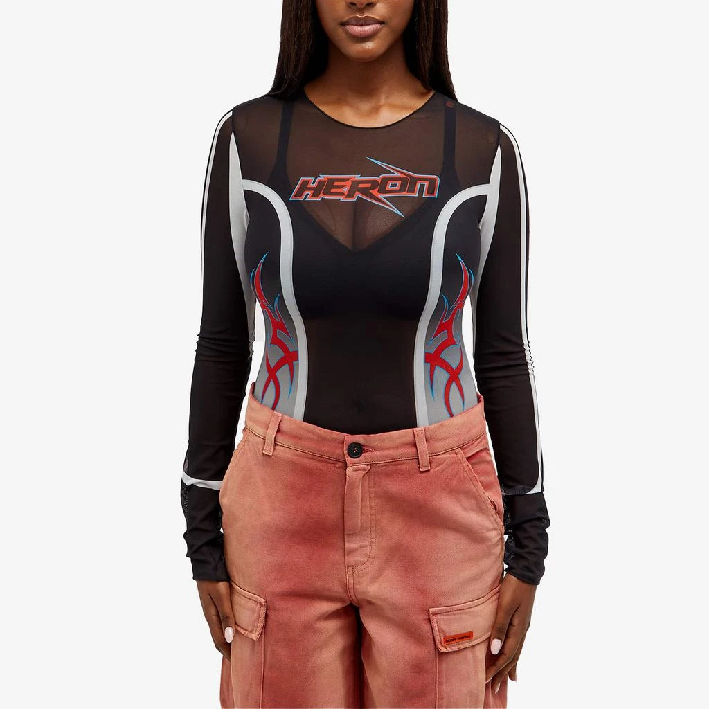 Heron Preston Heron Preston HP Gothic Mesh Body Suit 2