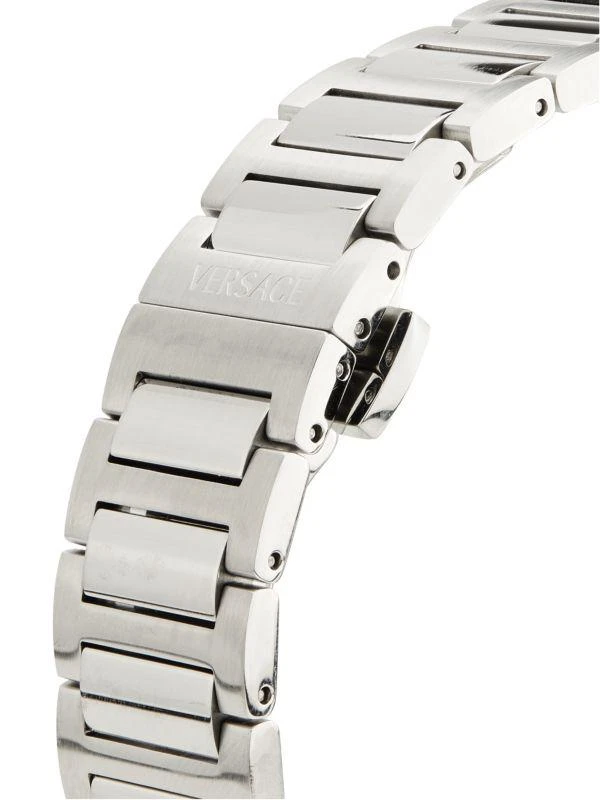 Versace V-Chrono Square Stainless Steel Chronograph Bracelet Watch/40MM 4