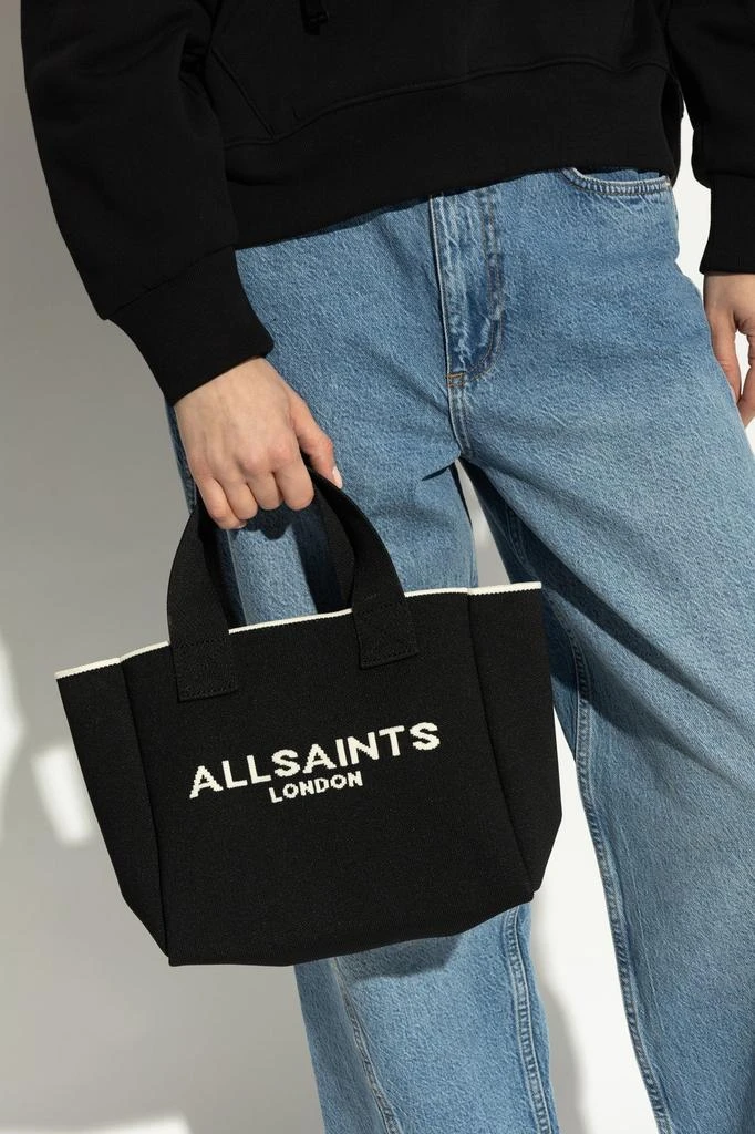 ALL SAINTS Allsaints Logo Canvas Tote Bag 2