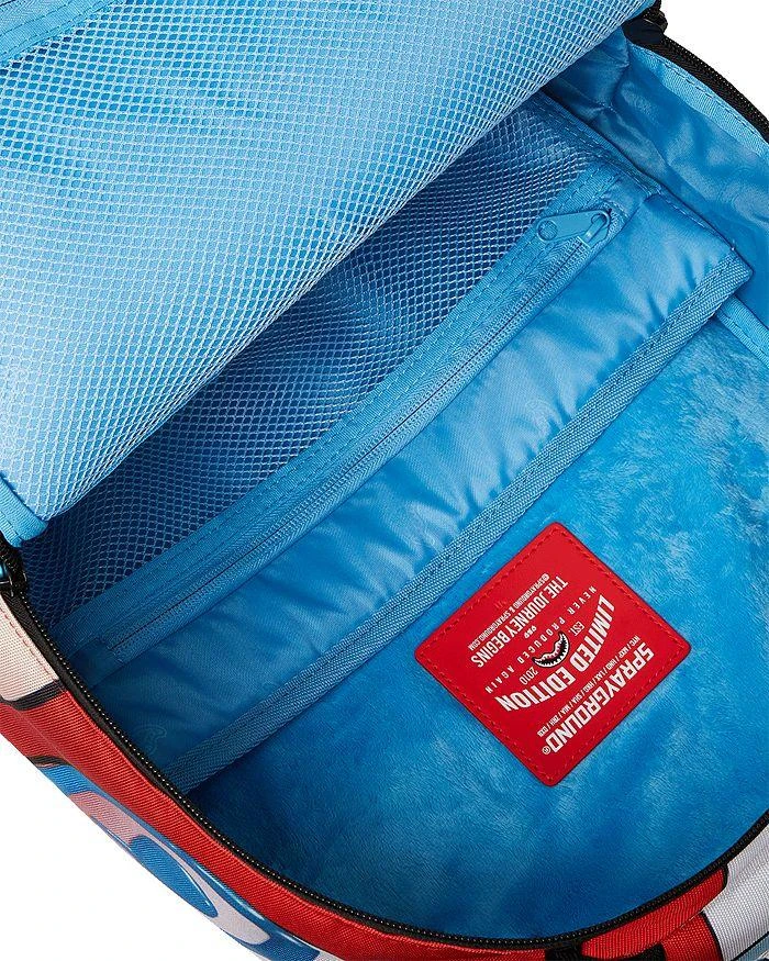 SprayGround Painting Smurfs DLXR Backpack 8