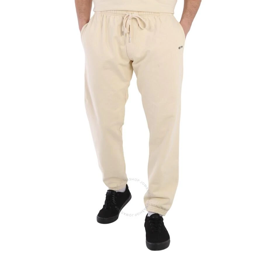 Arte Antwerp Cream Tristian Basic Logo Joggers 1