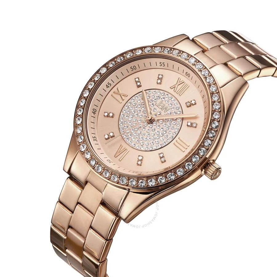 Jbw Mondrian Jewelry Set Rose Gold-tone Dial Ladies Watch J6303-SetC 3