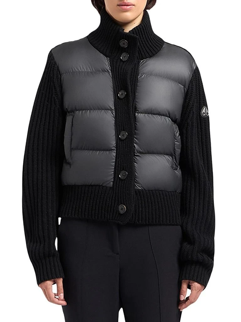 Moose Knuckles Tugela Wool-Blend Down Puffer Jacket 4