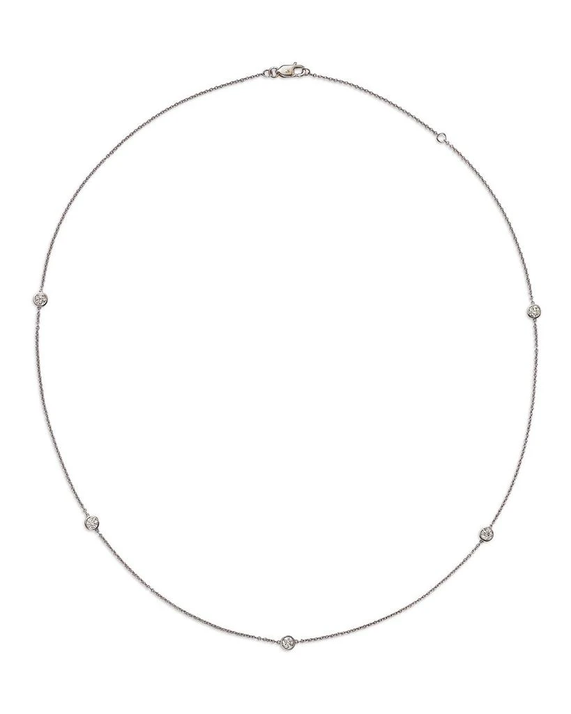 Bloomingdale's Diamond Station Necklace in 14K White Gold, .50 ct. t.w. 4