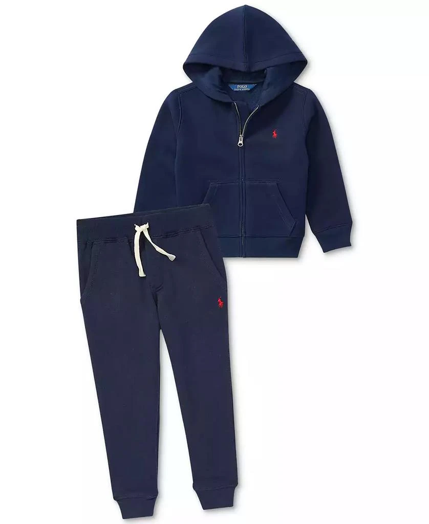 Ralph Lauren Toddler and Little Boys Cotton Fleece Hoodie 3