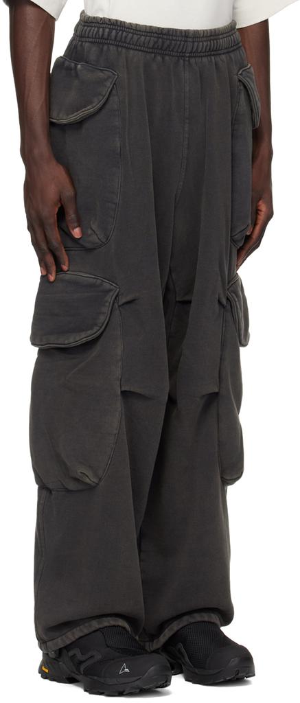 Entire Studios Black Heavy Gocar Cargo Pants