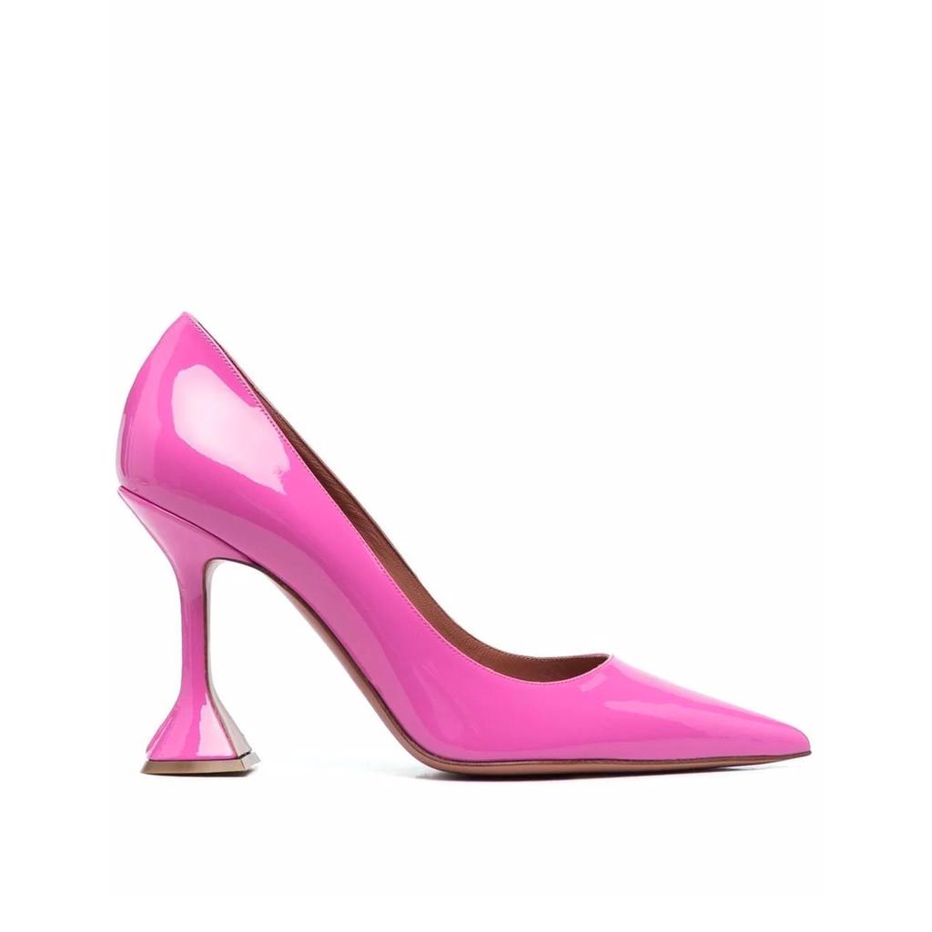 Amina Muaddi Amina Muaddi Ami Patent Leather Pumps