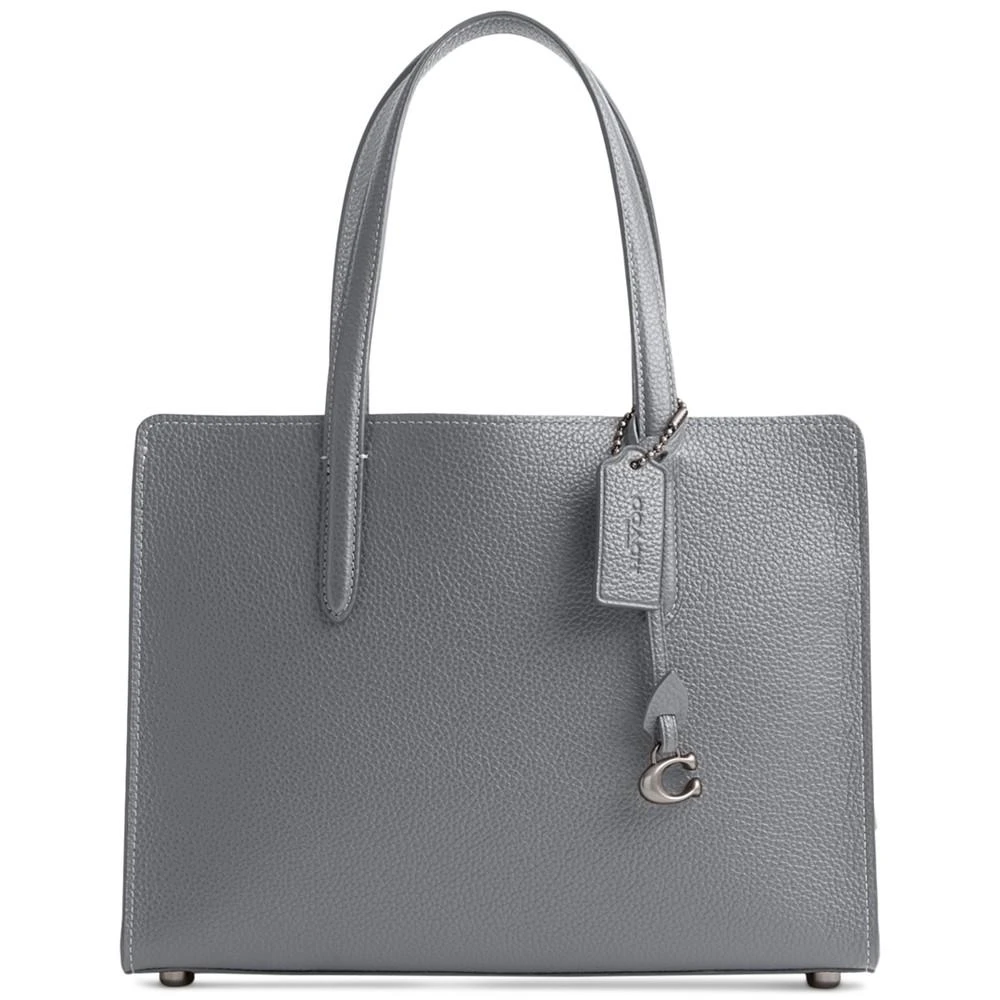 Coach Polished Pebble Leather Carter Carryall 28 1