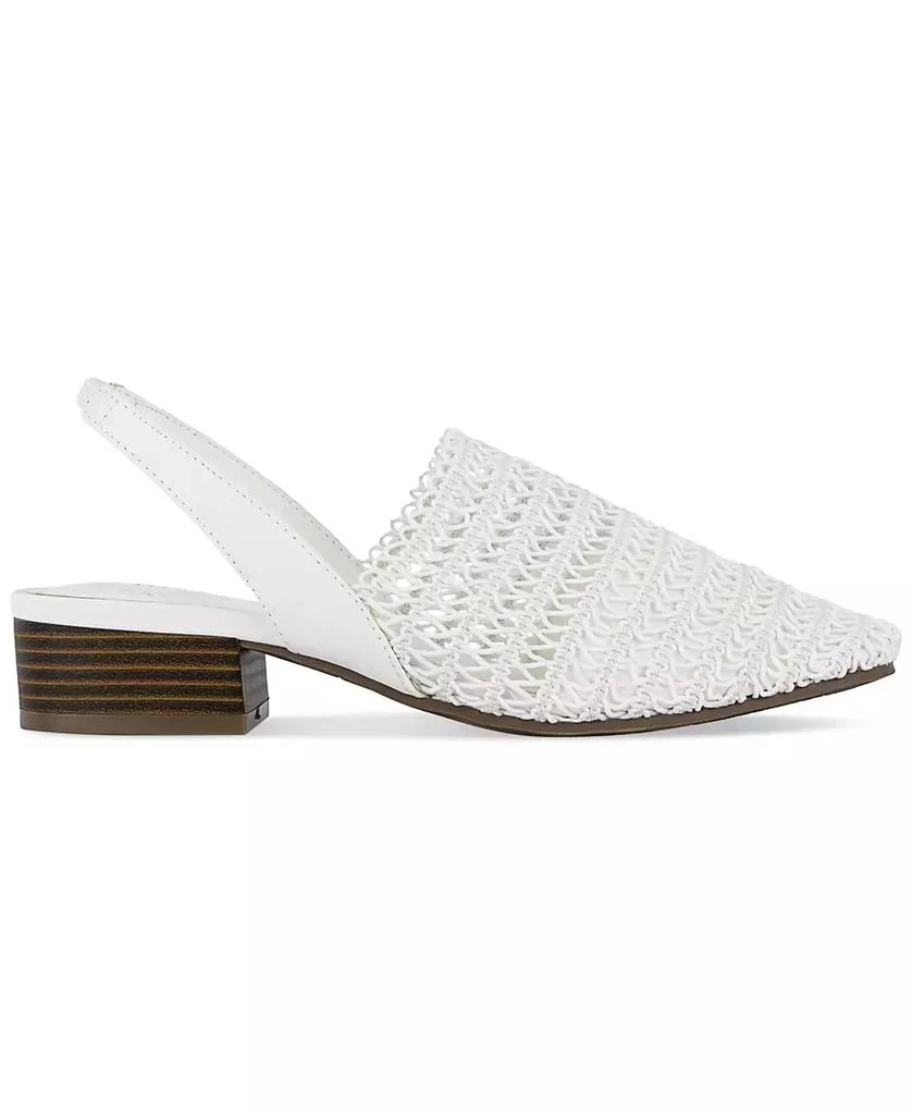 JONES NEW YORK Women's Carolton Woven Slingback Flats 2
