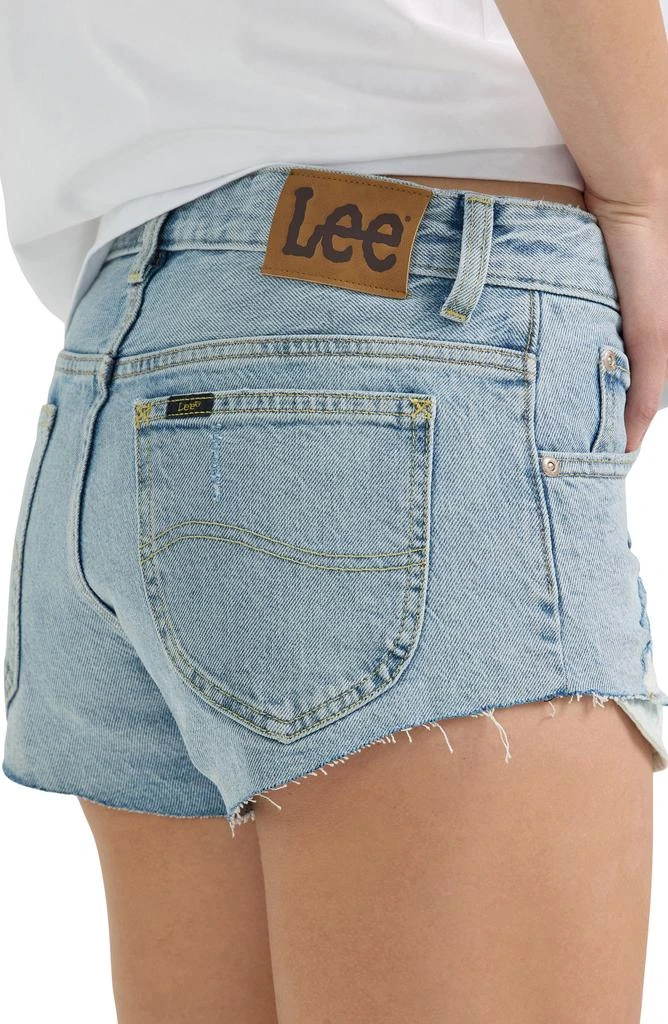LEE Rider Raw Hem Denim Shorts 6