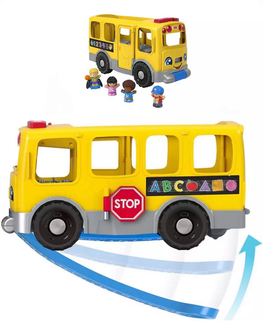 Fisher Price Time for the Big Kid Friendly, Singing with Friends School Bus