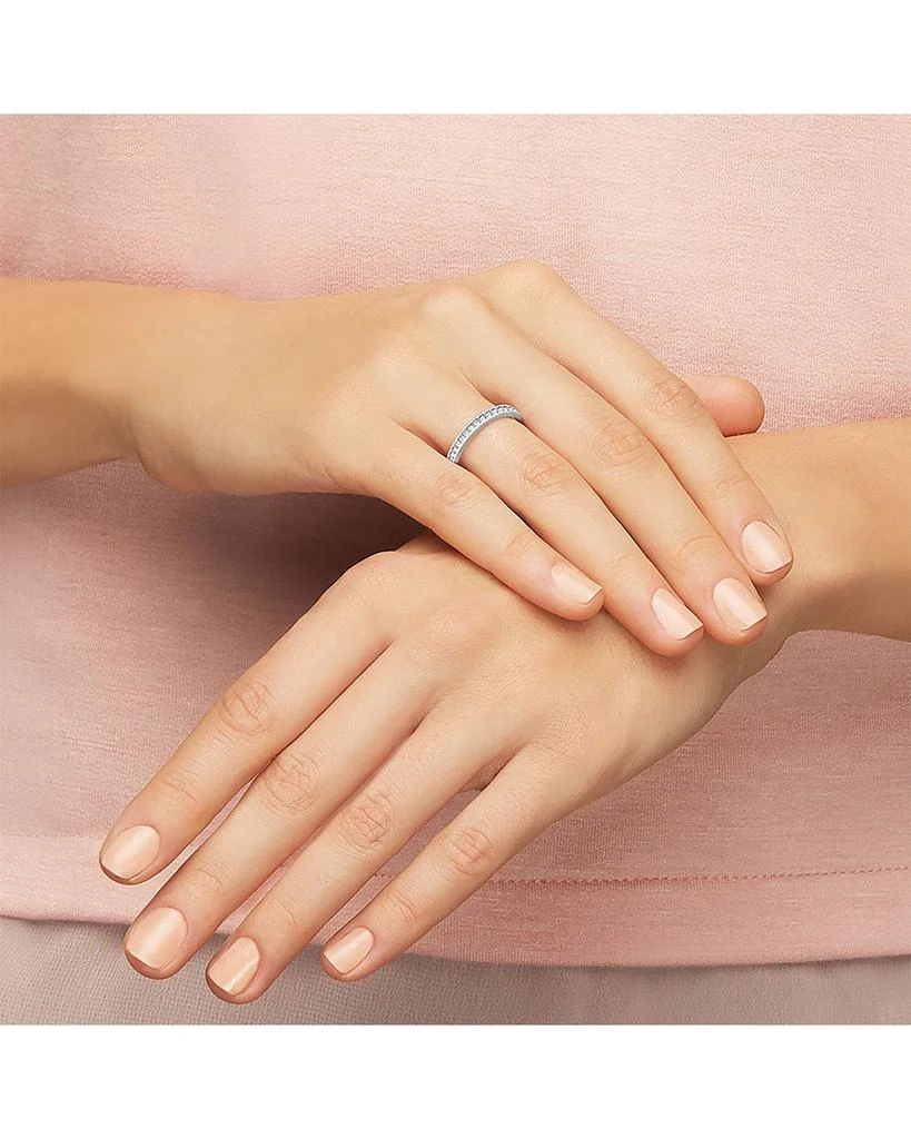 Swarovski Rare Pavé Stack Ring in Rhodium Plated 2