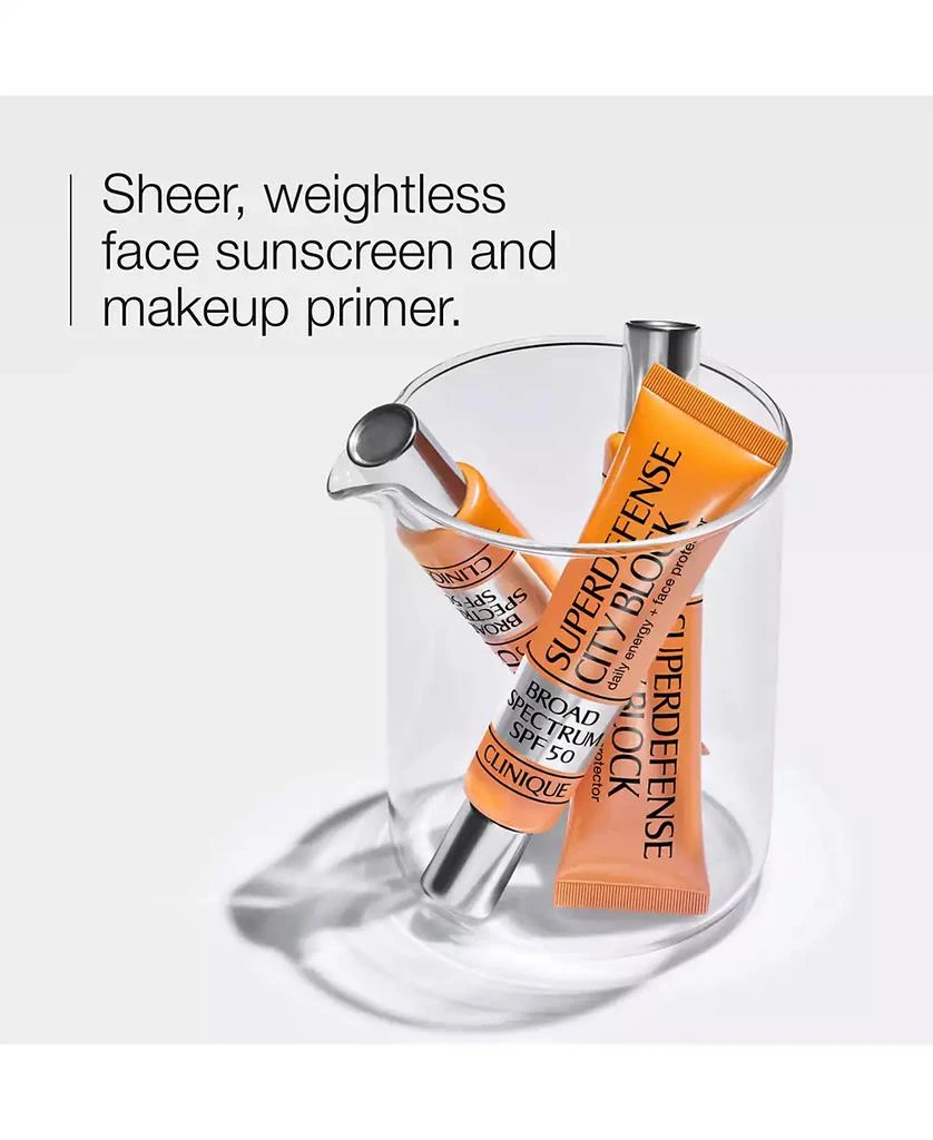 Clinique Superdefense™ City Block Broad Spectrum SPF 50 Daily Energy + Face Protector, 1.3 oz. 2
