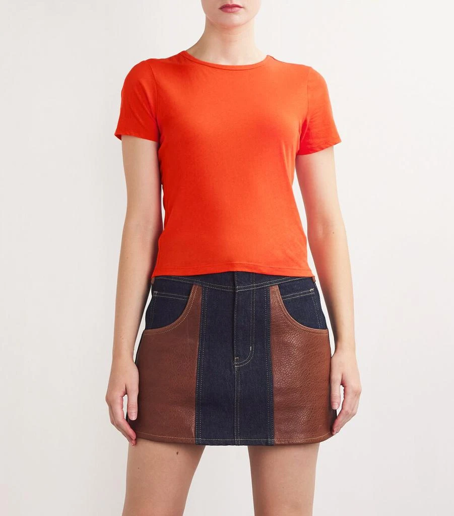 Good American Featherweight Cotton T-Shirt 3