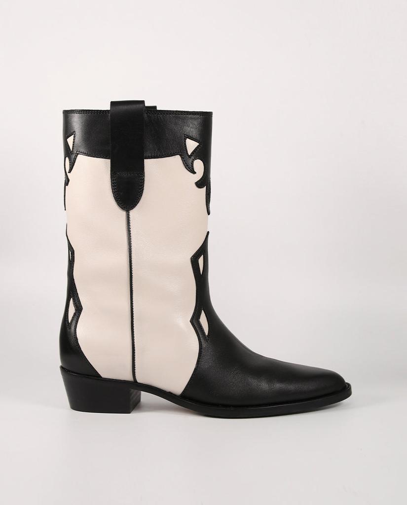 Toral Bottes Molly Noir & Blanc