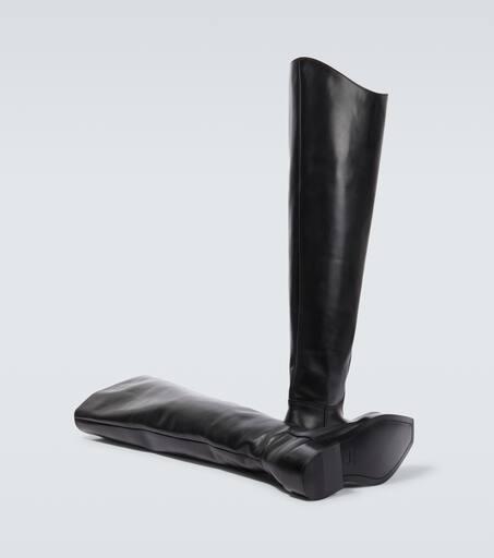 Balenciaga Santiago over-the-knee leather boots - Boots - Free
