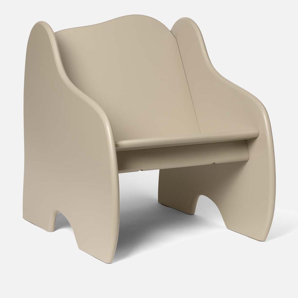 Ferm Living Ferm Living Slope Lounge Chair - Cashmere