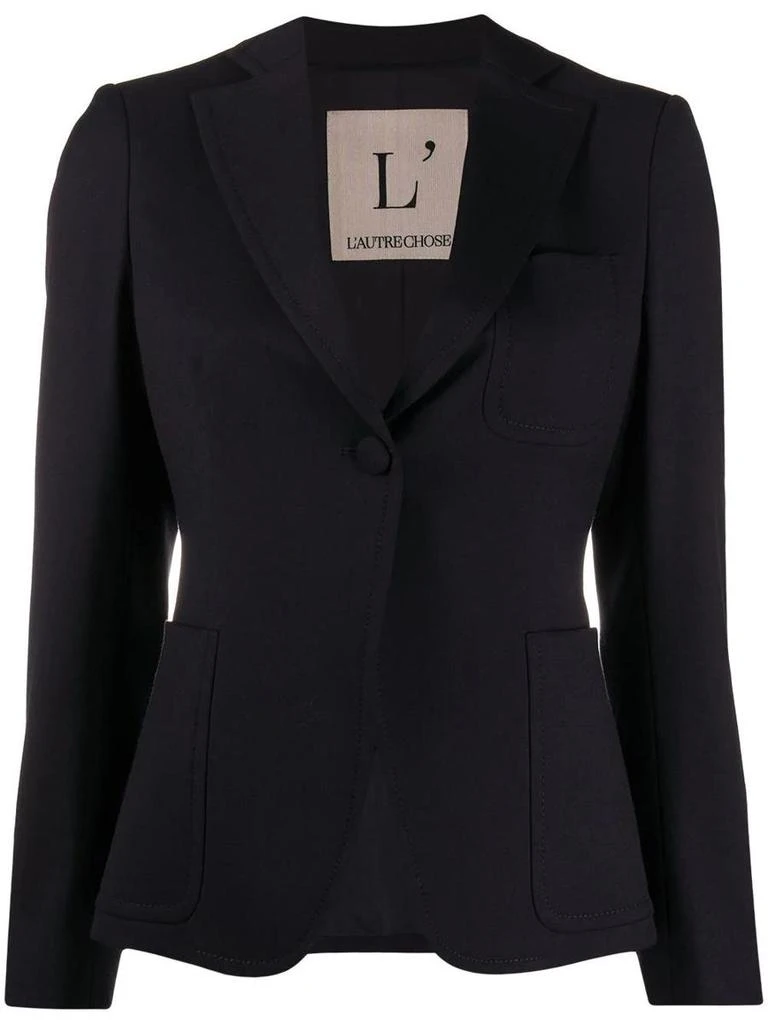 L'AUTRE CHOSE L'Autre Chose Single-Breasted Slim Blazer 1