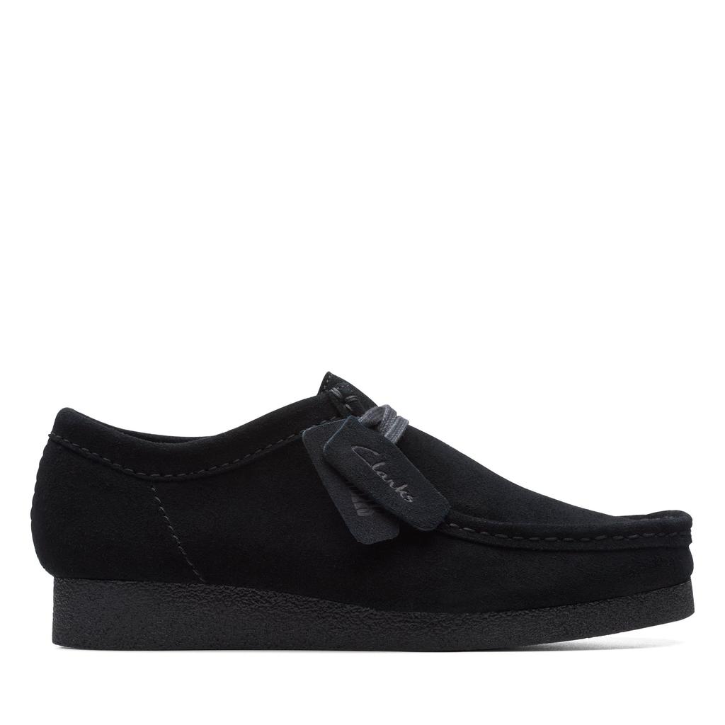 Clarks Wallabee EVO in Black Suede