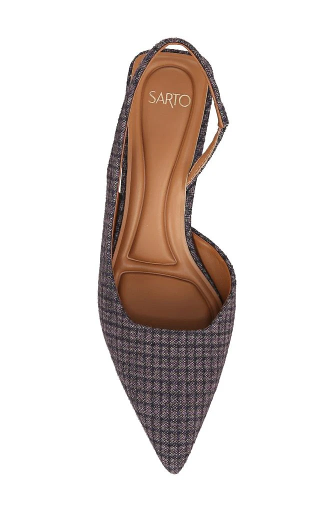 SARTO by Franco Sarto Devin Kitten Heel Slingback Pump 5