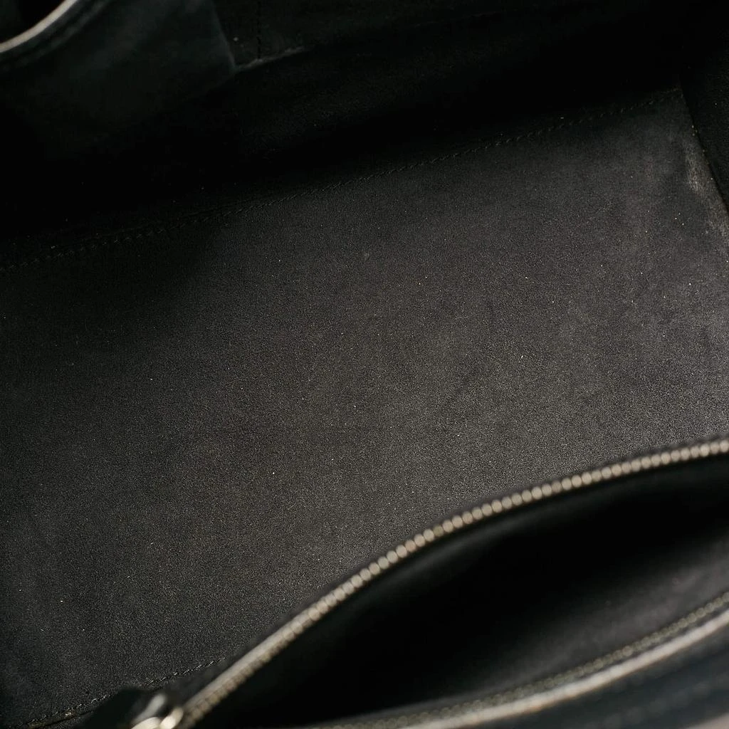 Celine Celine Black Leather Mini Luggage Tote 12
