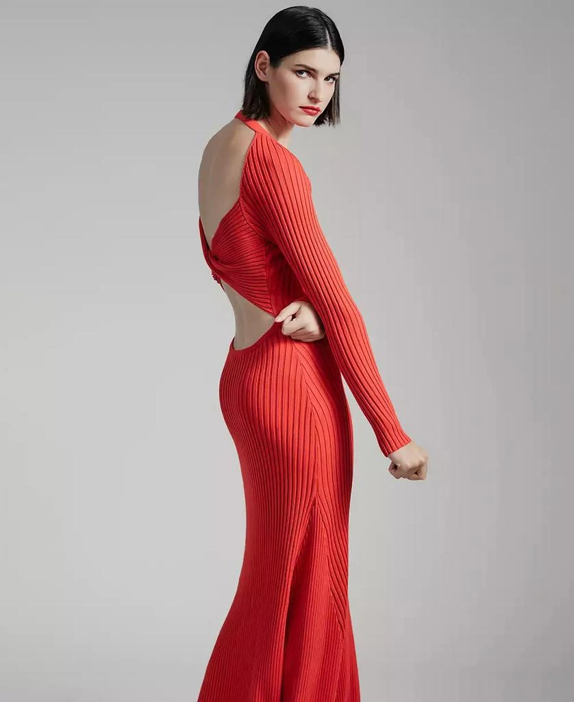 Bardot Women's Amaro Open-Back Knit Maxi Dress 4