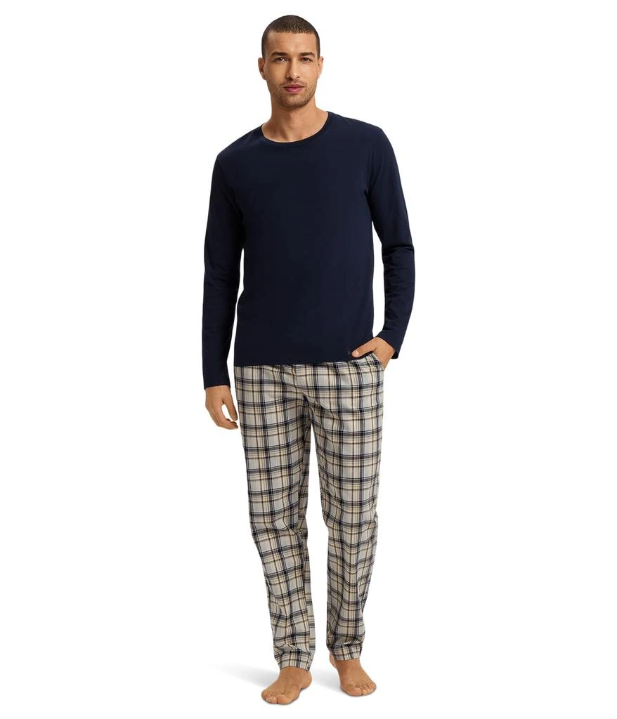 Hanro Flannel Cotton Drawstring Pajama Pants 4