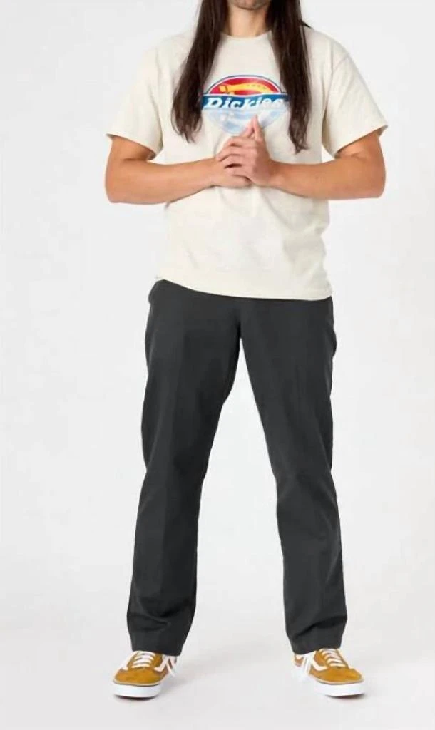 DICKIES Skateboarding Slim Straight Pants In Black 4