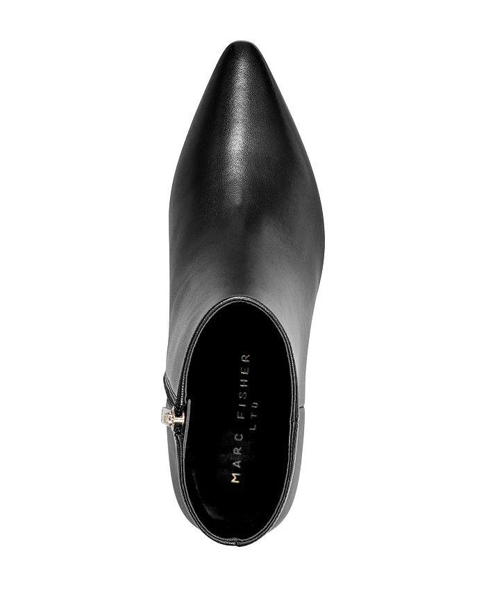 Marc Fisher Women's Kolton Pointed Toe Kitten Heel Booties 3