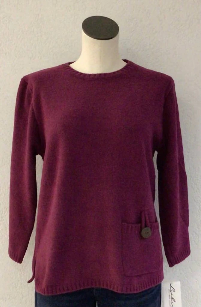 Lulu-B Lulu-B - 3/4 Sleeve Chenille Pullover Sweater 2