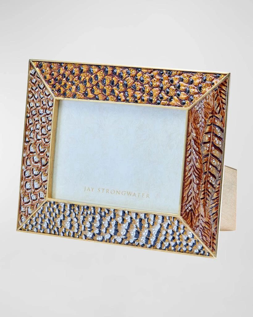 Jay Strongwater Pheasant Photo Frame, 5" x 7" 3
