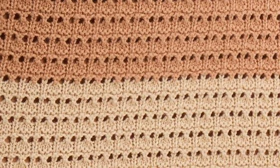 RACHEL Rachel Roy Colorblock Open Knit Skirt 4