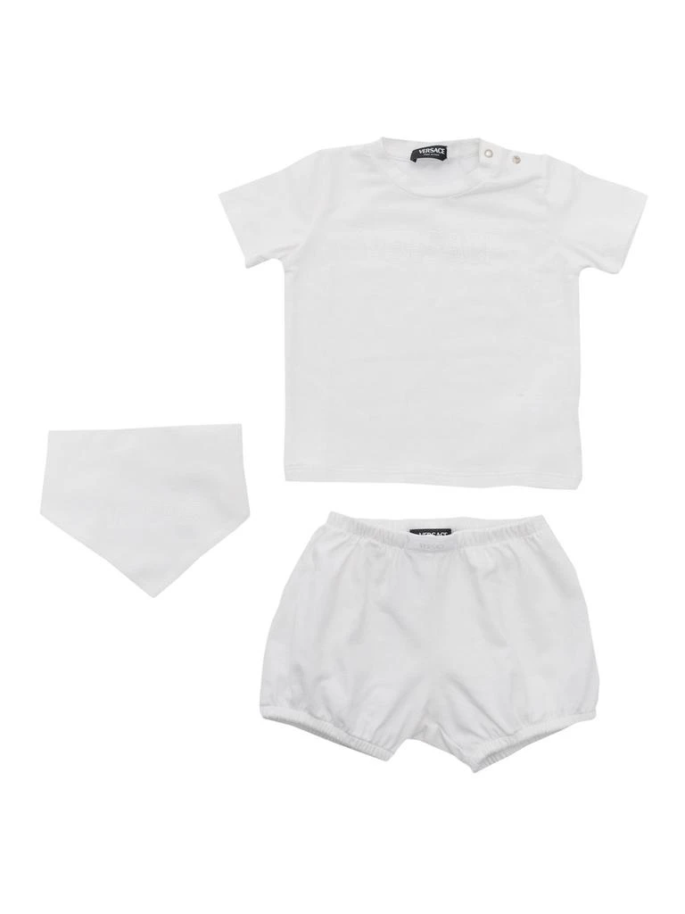 Versace Versace Kids Versace Logo Baby T-Shirt Set 1