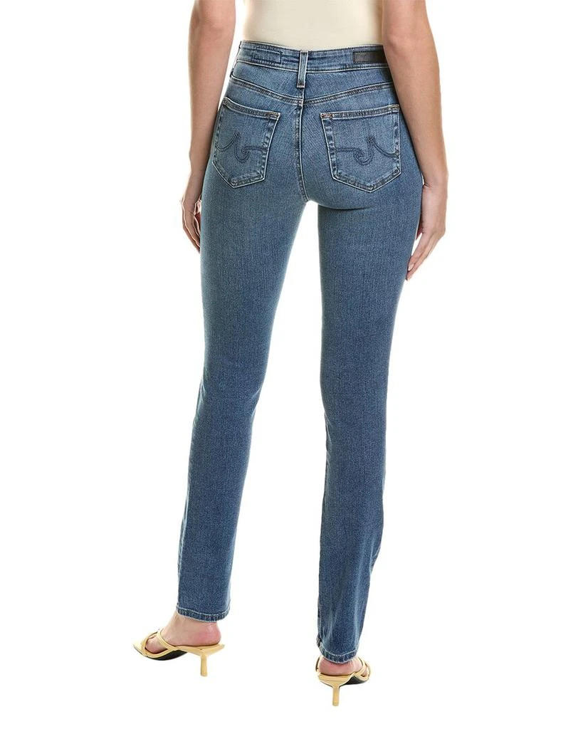 AG Jeans Mari Extended Bluebell High-Rise Slim Straight Jean 2