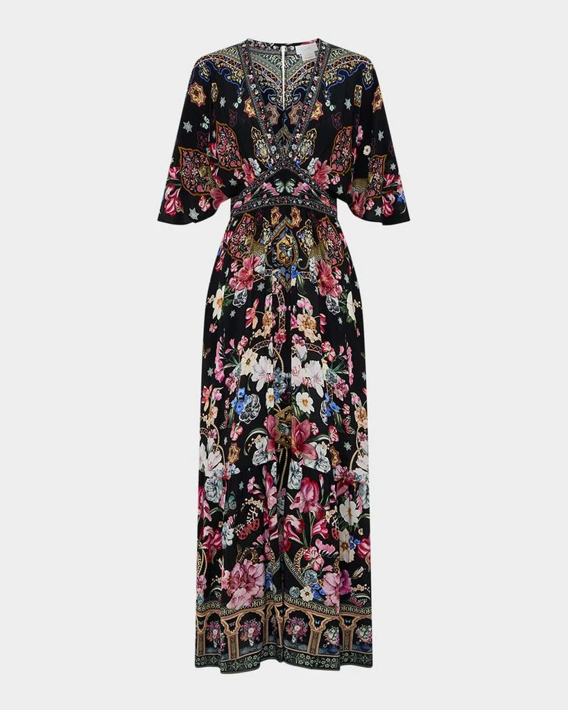 Camilla Midnight in Monserrate Ruffle-Hem Midi Dress 1