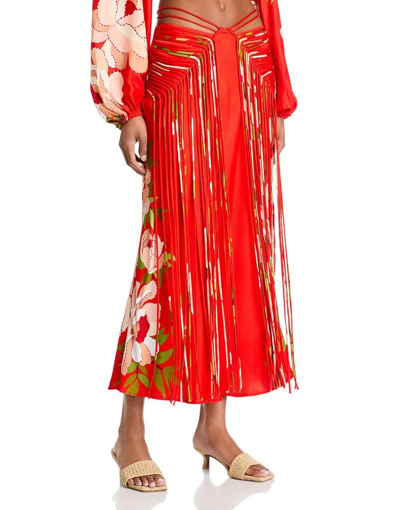 Farm Rio Peony Maxi Skirt - Exclusive 1